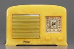 Lemon Yellow + Onyx Grille Fada 53 Catalin Radio